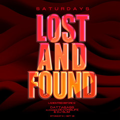 DJ SLIM LIVE @ LOST & FOUND SEPT 28, 24