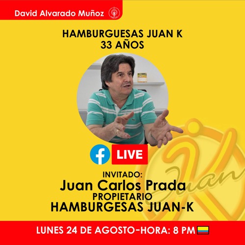 Stream episode Episodio Especial Hamburguesas JuanK: Juan Carlos Prada by  David Alvarado Muñoz Show podcast | Listen online for free on SoundCloud