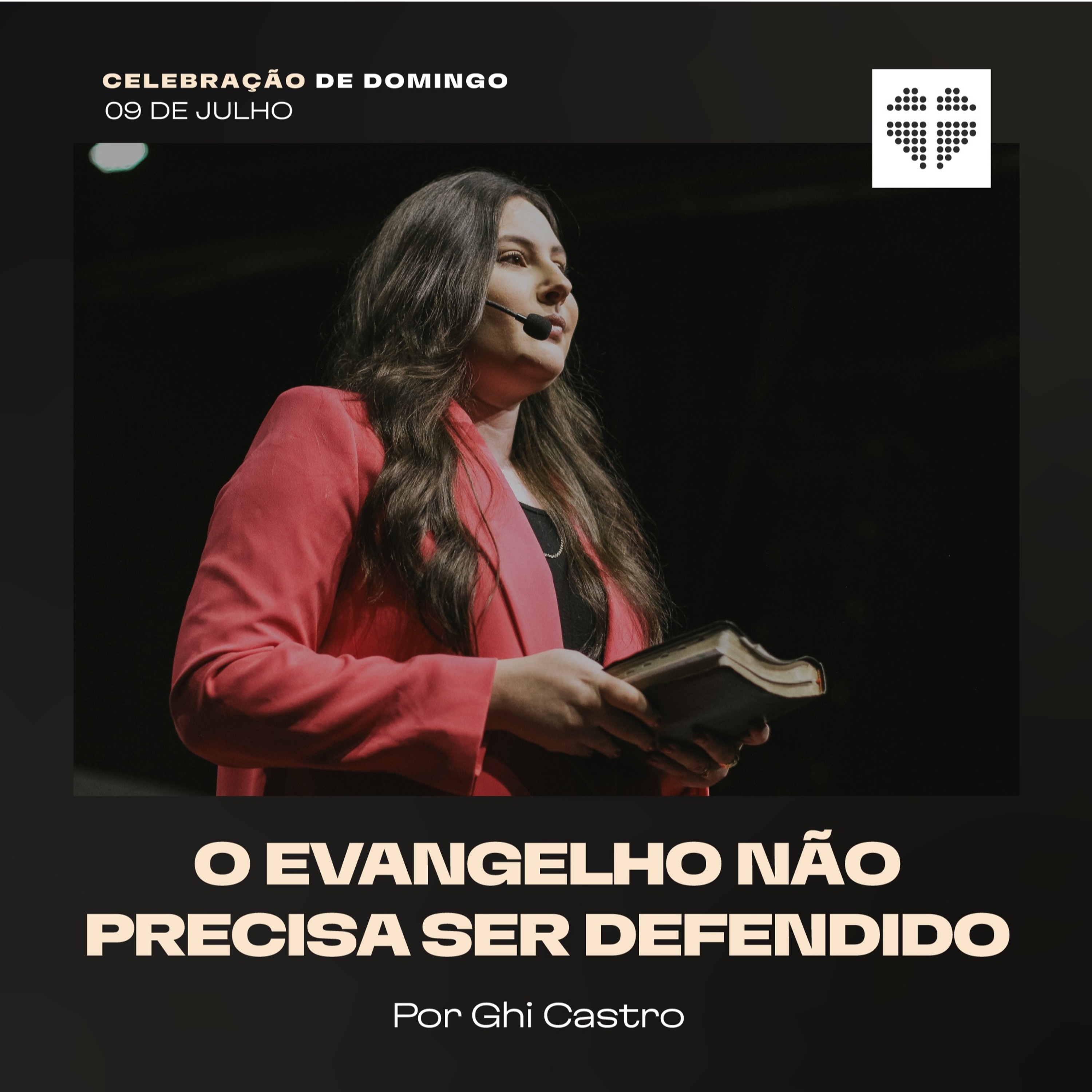 O Evangelho Não Precisa Ser Defendido | Igreja Por Amor | Ghi Castro | 09 de Julho de 2023 episode artwork