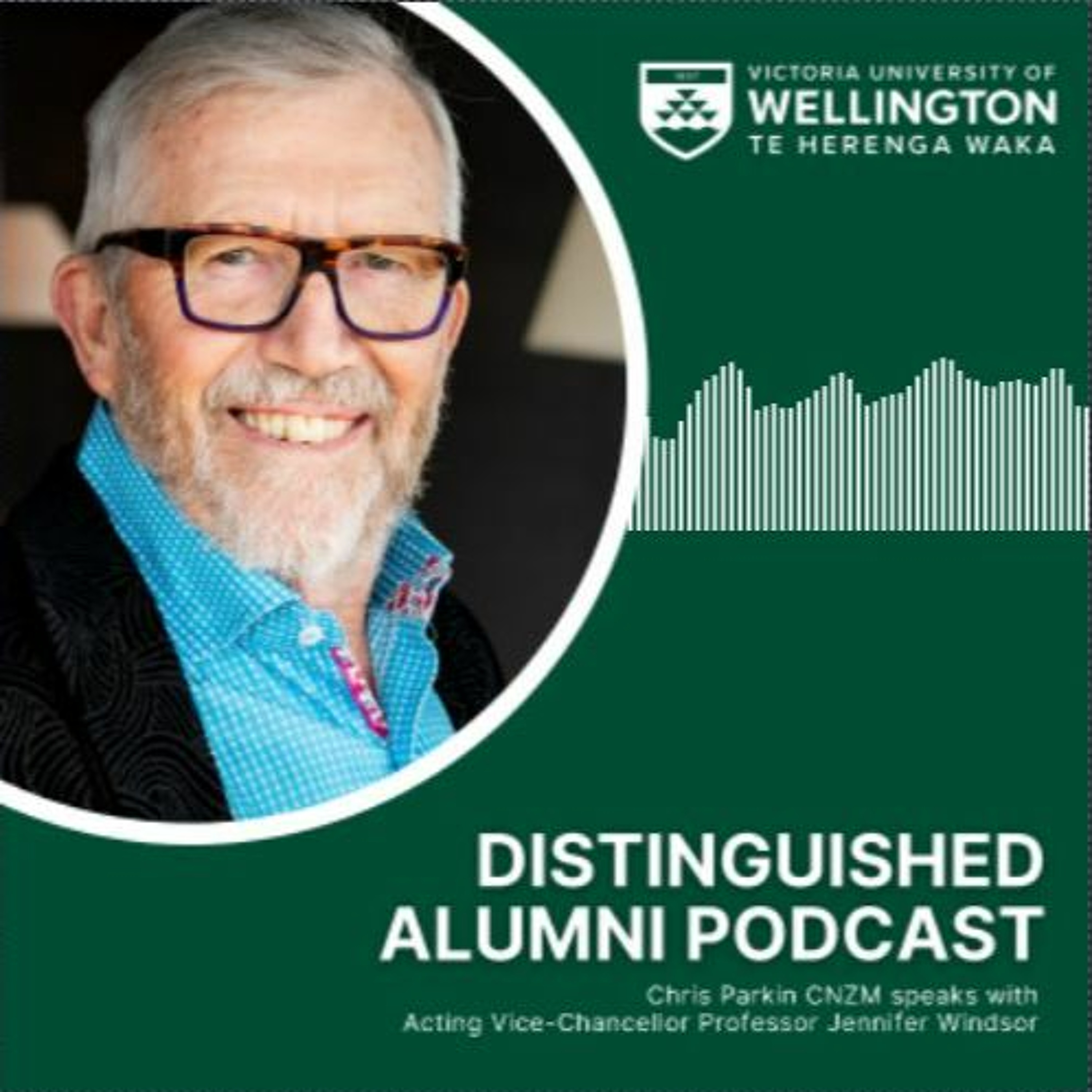 Distinguished Alumni series: Chris Parkin with Professor Jennifer Windsor