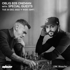 Oblig B2B Oneman with Special Guests (Xmas Special) - 20 December 2022