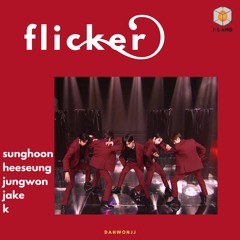 I-LAND - ♬ Flicker ♬ Chemistry Test_Sunghoon, Heeseung, Jake, K, Jungwon