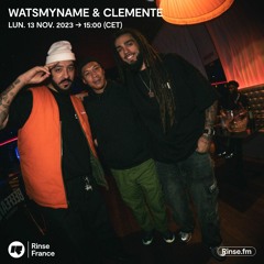 Watsmyname & Clemente - 13 Novembre 2023