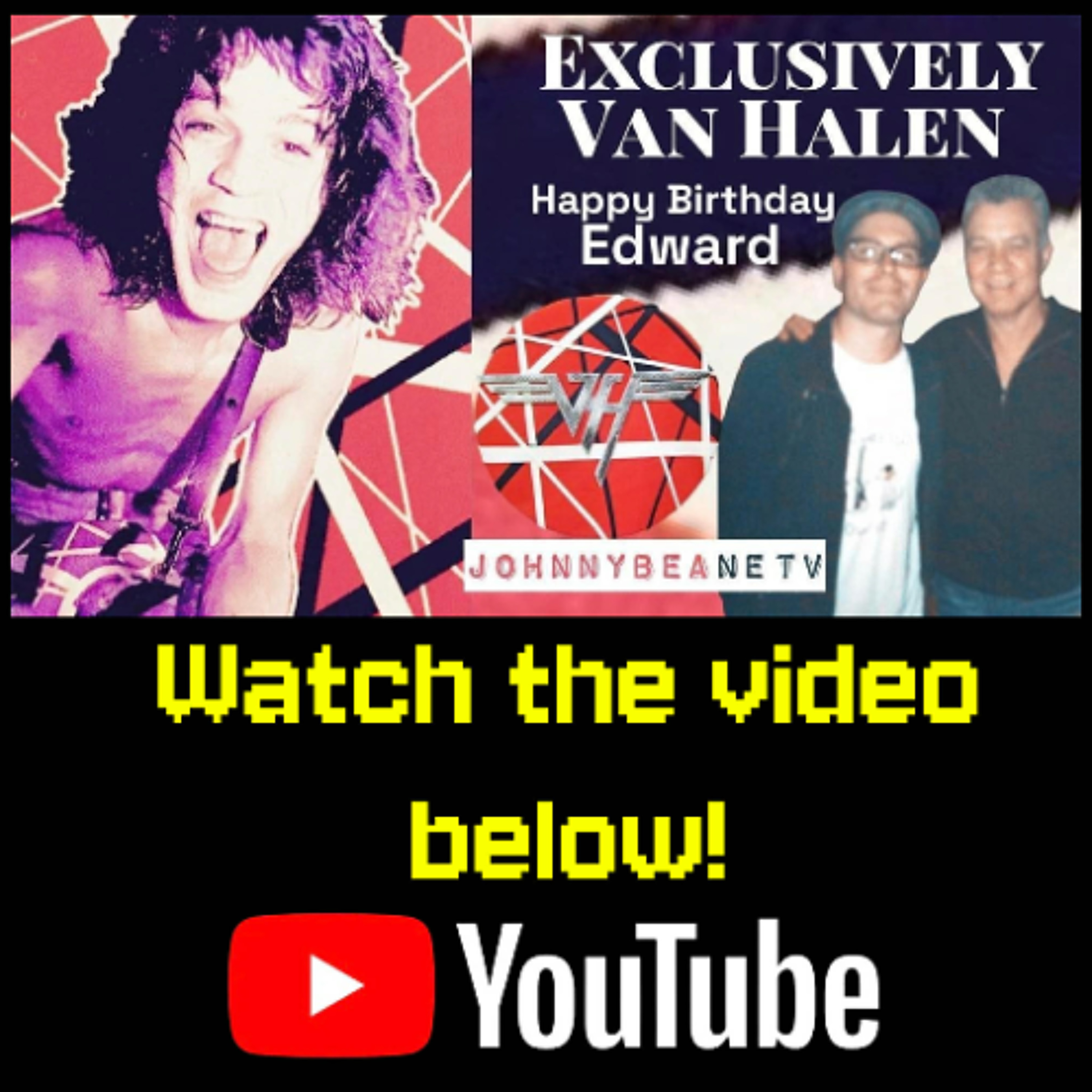 Exclusively Van Halen: Happy Birthday Edward Van Halen & Lost 1996 Interview. #vanhalen 1/26/26 episode artwork