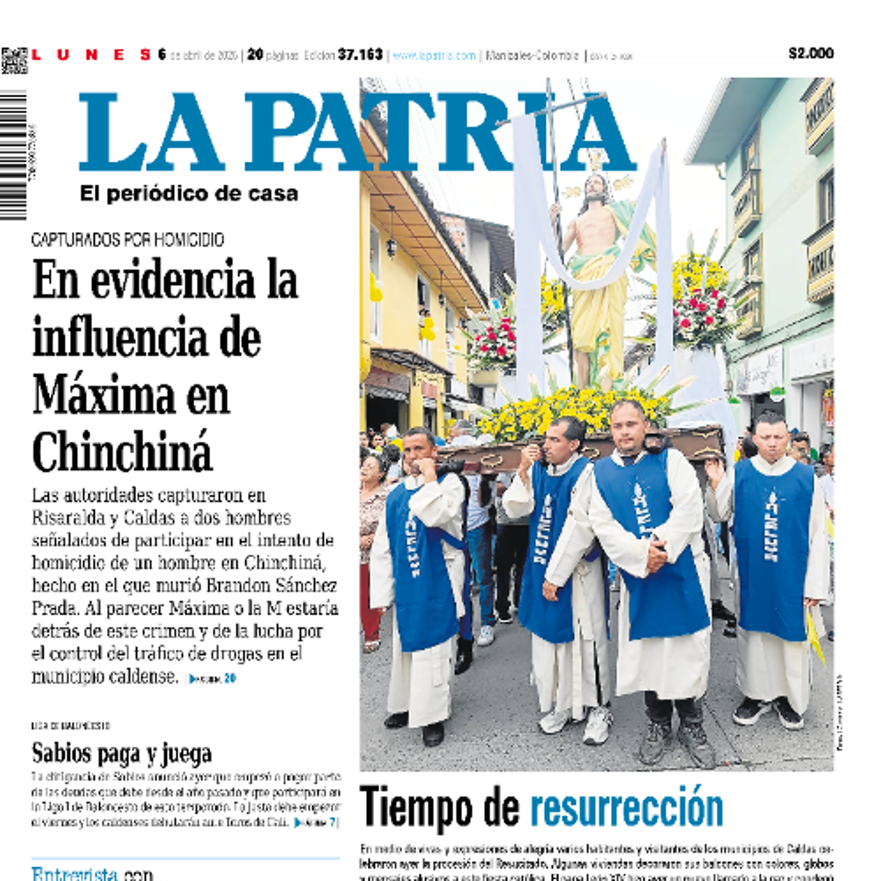 1. Titulares del informativo de la mañana - 6 de abril episode artwork