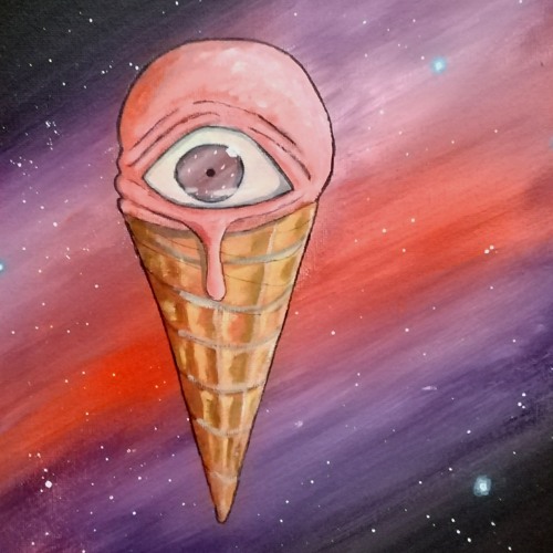 There's something in the ice cream