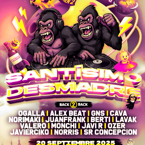 Sr.Concepcion - Santisimo Desmadre vol.2 (20.09.2025)@  INPU