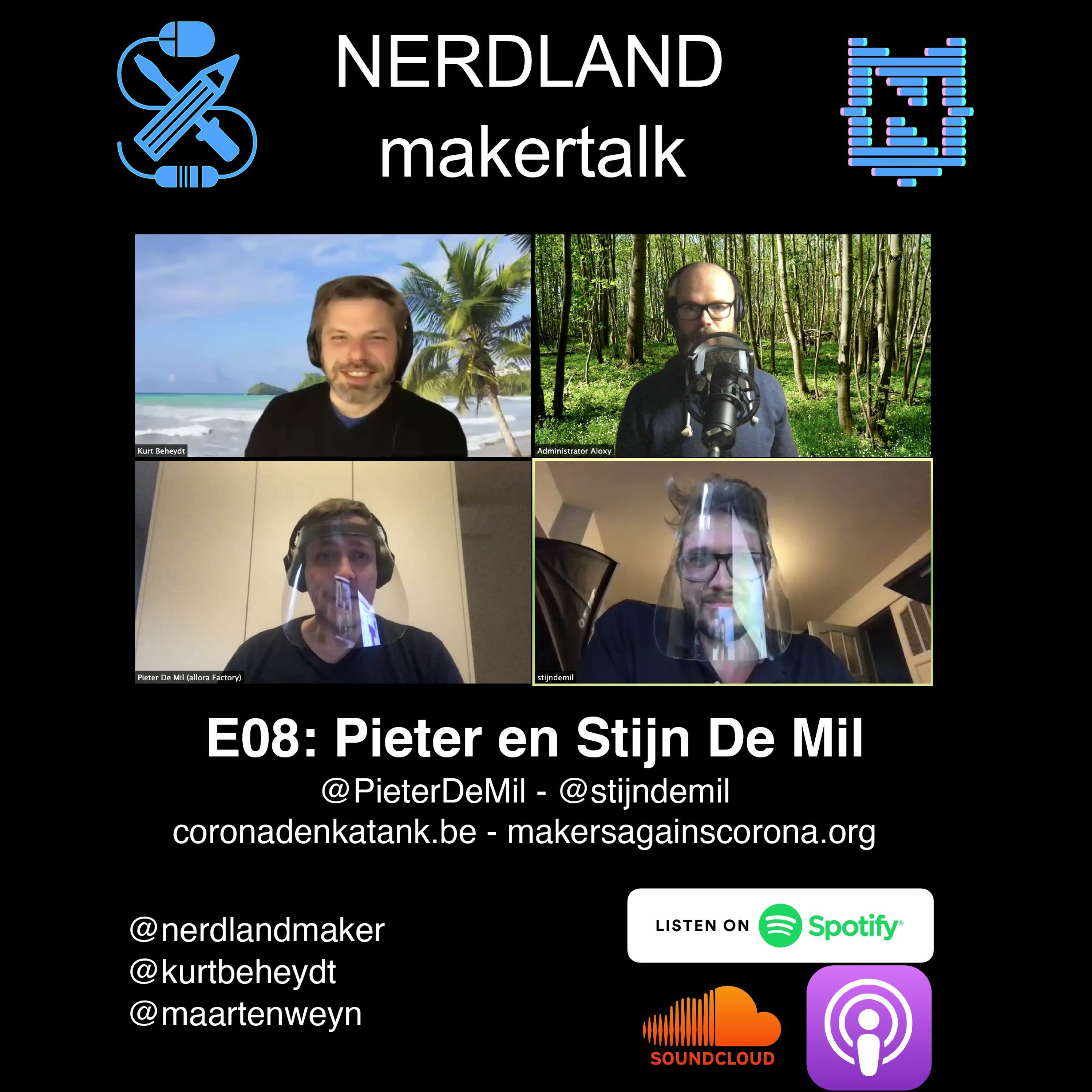 Nerdland Makertalk, podcast over makers