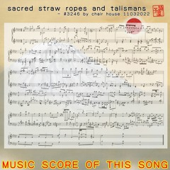 Sacred Straw Ropes And Talismans - #3246 By Chair House 11032022
