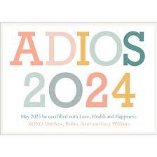 Adios 2024 (disquiet0678)