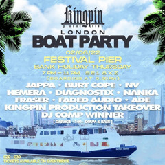 Kingpin Production London Boat Party DJ Comp Entry