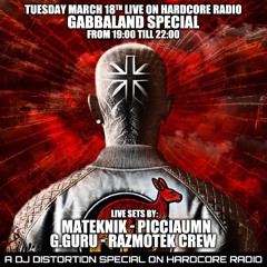 Gabbaland Special at Hardcore Radio!