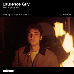 Laurence Guy with Aleksandir - 03 May 2021