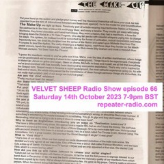 Velvet Sheep with Nick Hutchings | #66 10142023