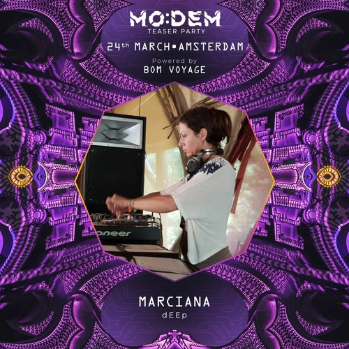 Marciana @ Swamp floor of MoDem Teaser Amsterdam powered by Bom Voyage 24-3-23