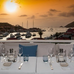 SUNSET DINER @ SAINT BARTH SUMMER 2K25 @ BY STEPHANE GENTILE