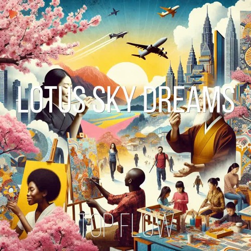 (Music for Content Creators) - Lotus Sky Dreams [Electronic, Vlog Music by Top Flow]
