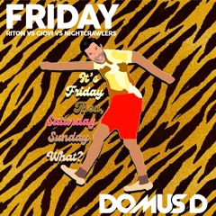 Friday (We Want That Weekend Domus D Rework) - Riton Vs Giovi