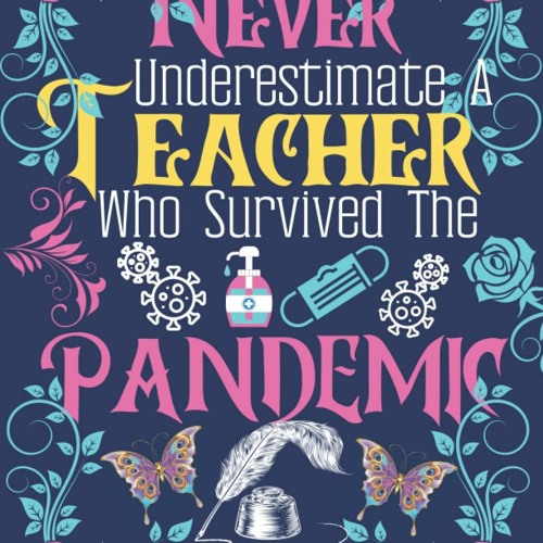 Download❤️[PDF]⚡️ Teacher Gift Lined Notebook ~ Never Underestimate ... Great Inspirational