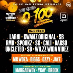 SB - 0-100 Live Mix Hosted by @WillzzWidaVibez & @KwamzOriginal