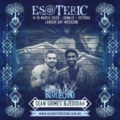 Jedidiah & Sean Grimes - Live @ Esoteric Festival 2020 (Bushtechno Stage)