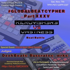 #GlobalBeatCypher XXXV Sample Pack (Curated By Phillipdrummond) - FREE DOWNLOAD