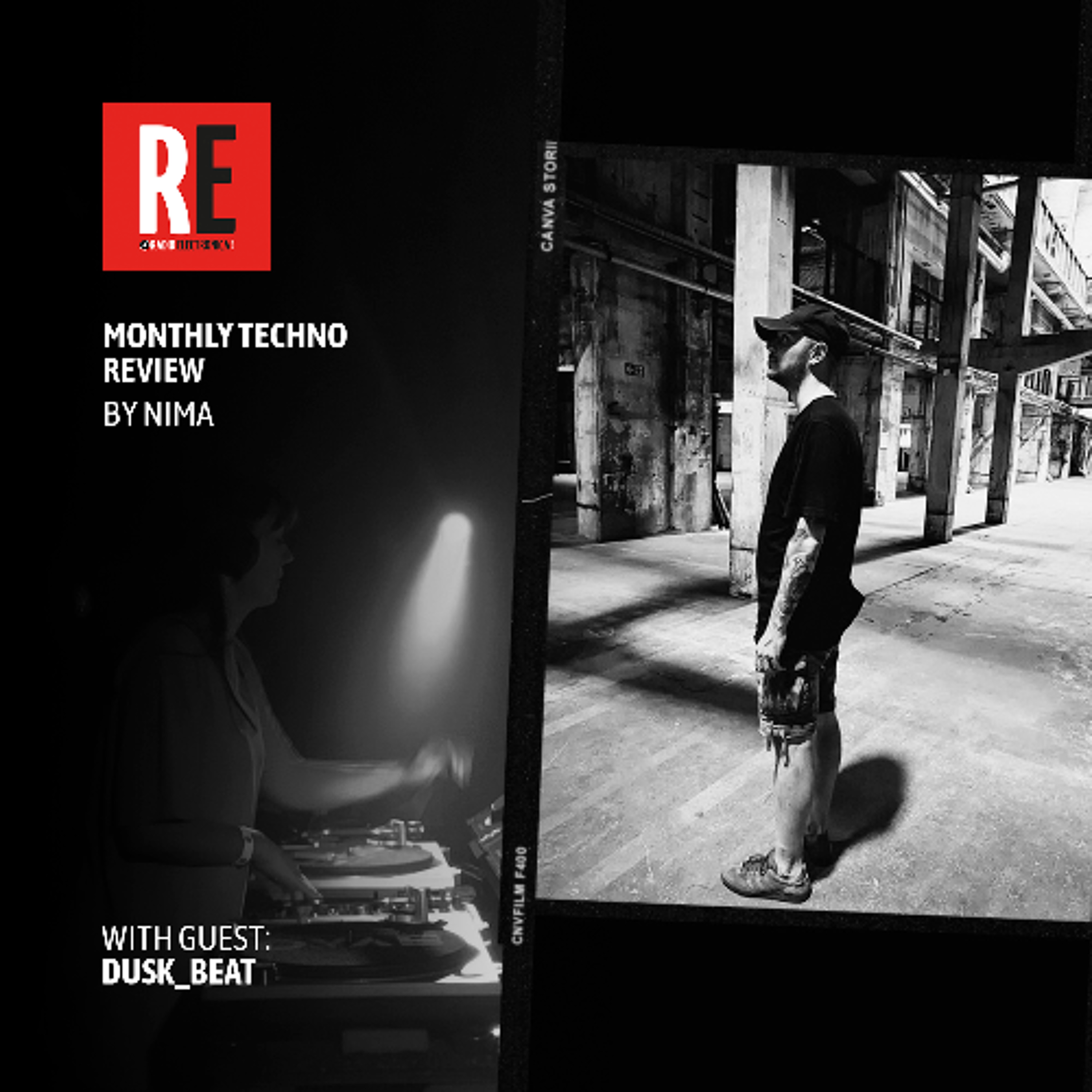 RE - MONTHLY TECHNO REVIEW EP 49 by NIMA with DUSK_BEAT episode artwork