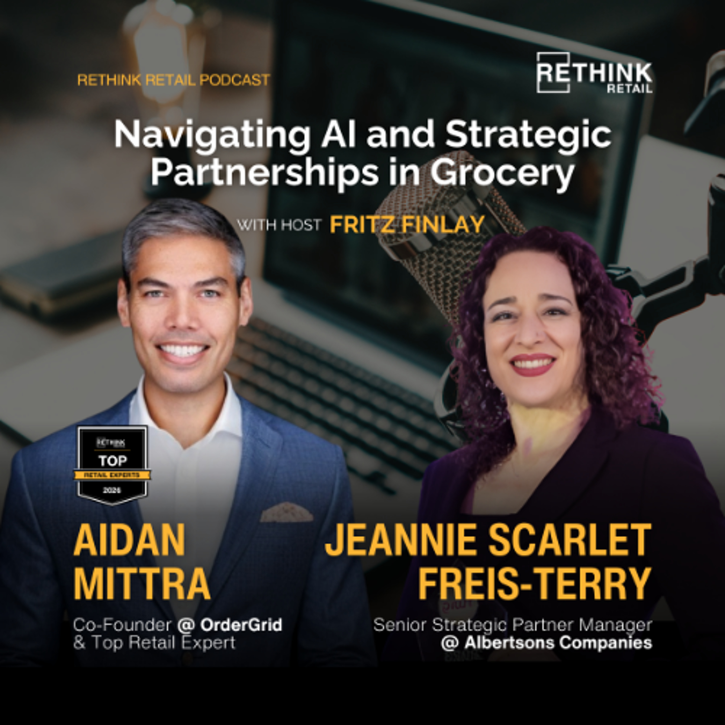 Navigating AI and Strategic Partnerships in Grocery episode artwork