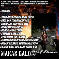DJ ADID - ''SATU RASA CINTA ( ARIEF ) & RELA KAU TINGGALKAN AKU NEW''FUNKOT TOP ( RIAN  & DEVI )2022
