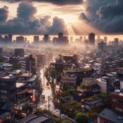Morning Light II (between the clouds)
