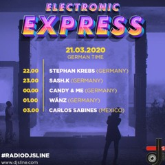 👀🧐🎶 DJsLine :...Sash.K In The Mix... Radioshow🎛🎧🔥 Electronic Express vom 21.03.2020  Techno