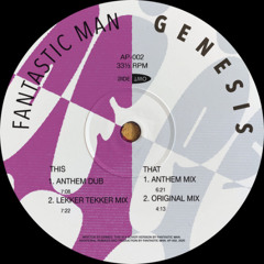 Fantastic Man ─ Genesis (Lekker Tekker Mix) [AP-002]