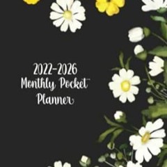 🍫read (PDF) 2022-2026 Monthly Pocket Planner Small Calendar from July 2022 to Dece 🍫