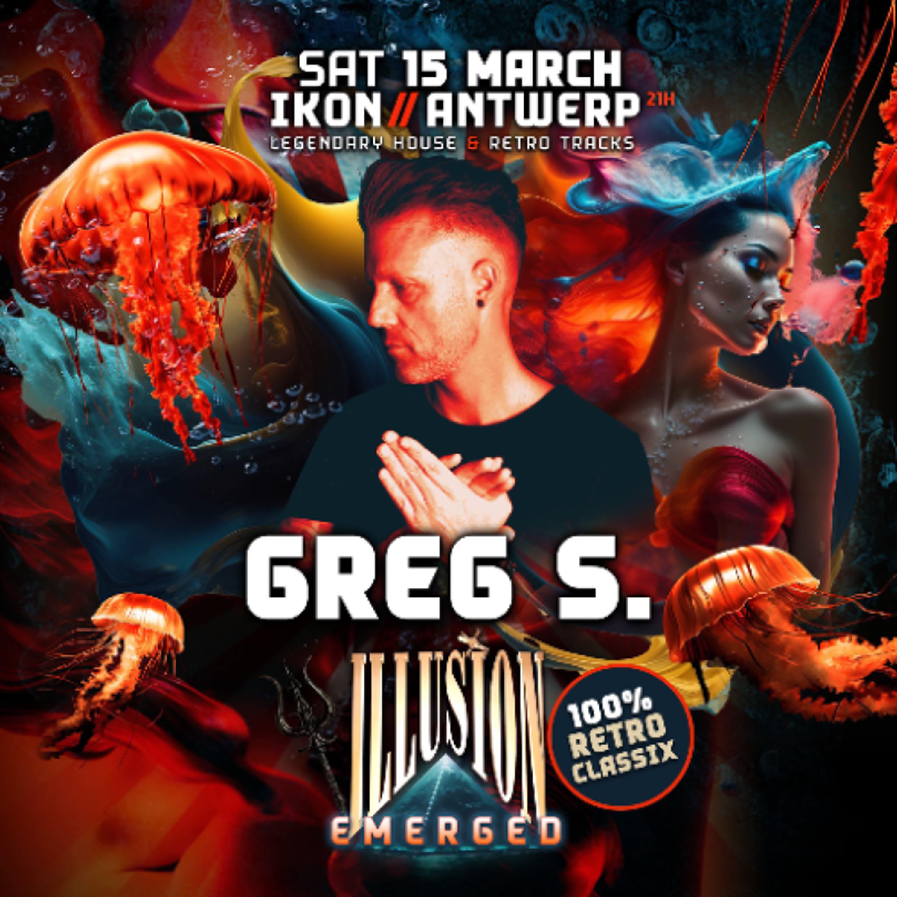 Greg S @ Illusion Emerged (oldskool trance closing set) 15-03-2025 episode artwork