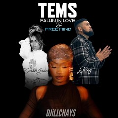 JKING, DINAH JANE & TEMS - FALLIN IN LOVE X FREE MIND BLEND - ILLCHAYS EDIT