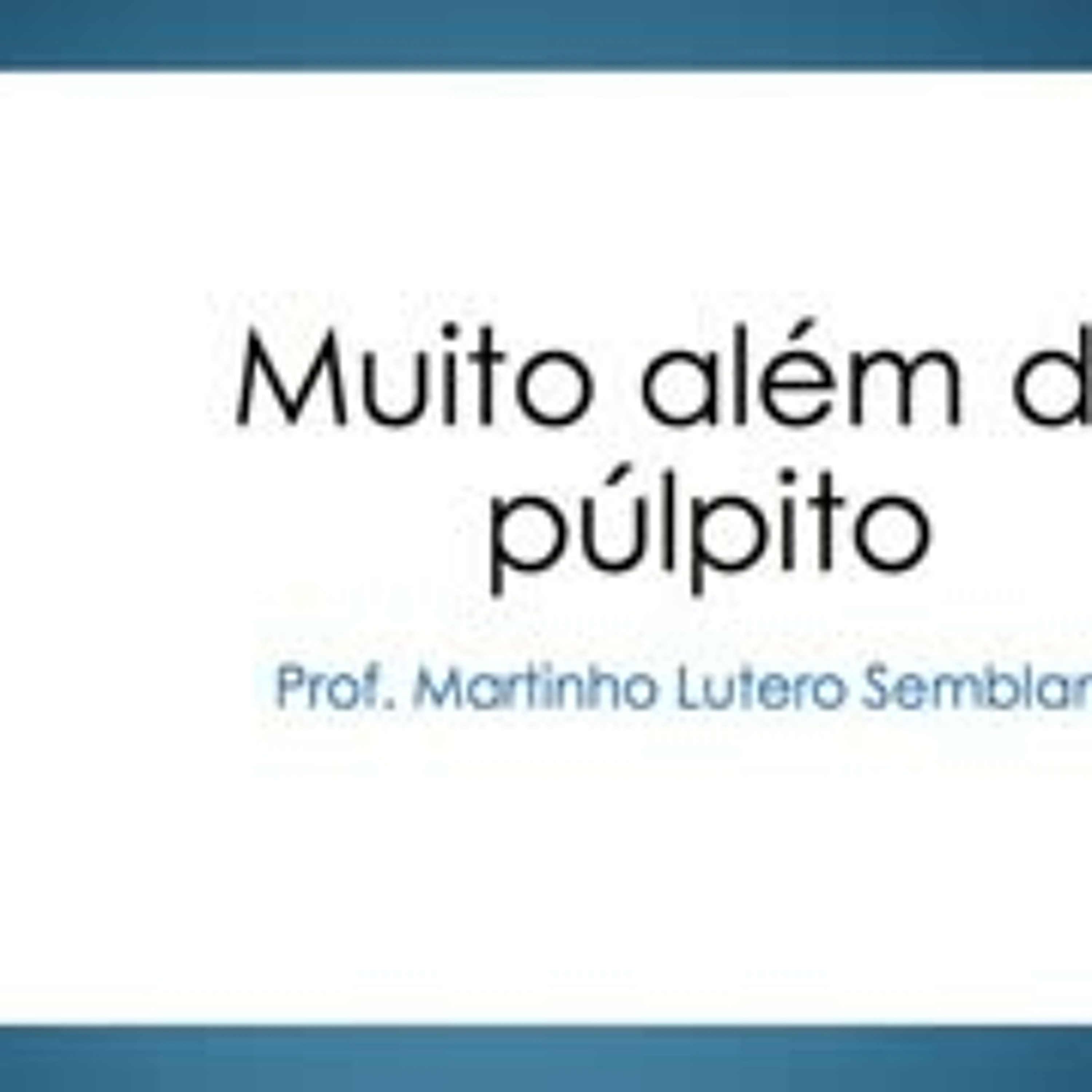 Martinho Lutero Semblano