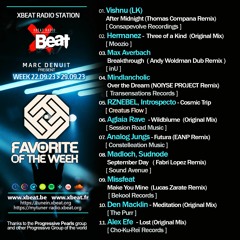 Marc Denuit // Favorite of The Week Podcast Mix Week Xbeat Radio Station