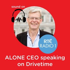 Seán Moynihan, ALONE CEO speaking on Drivetime- RTE