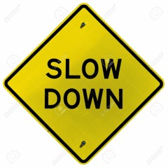 SLOW DOWN BITCH