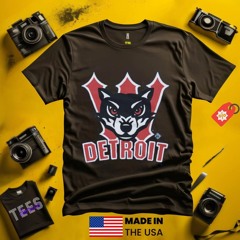 Detroit Wolves Logo Wolf Head shirt