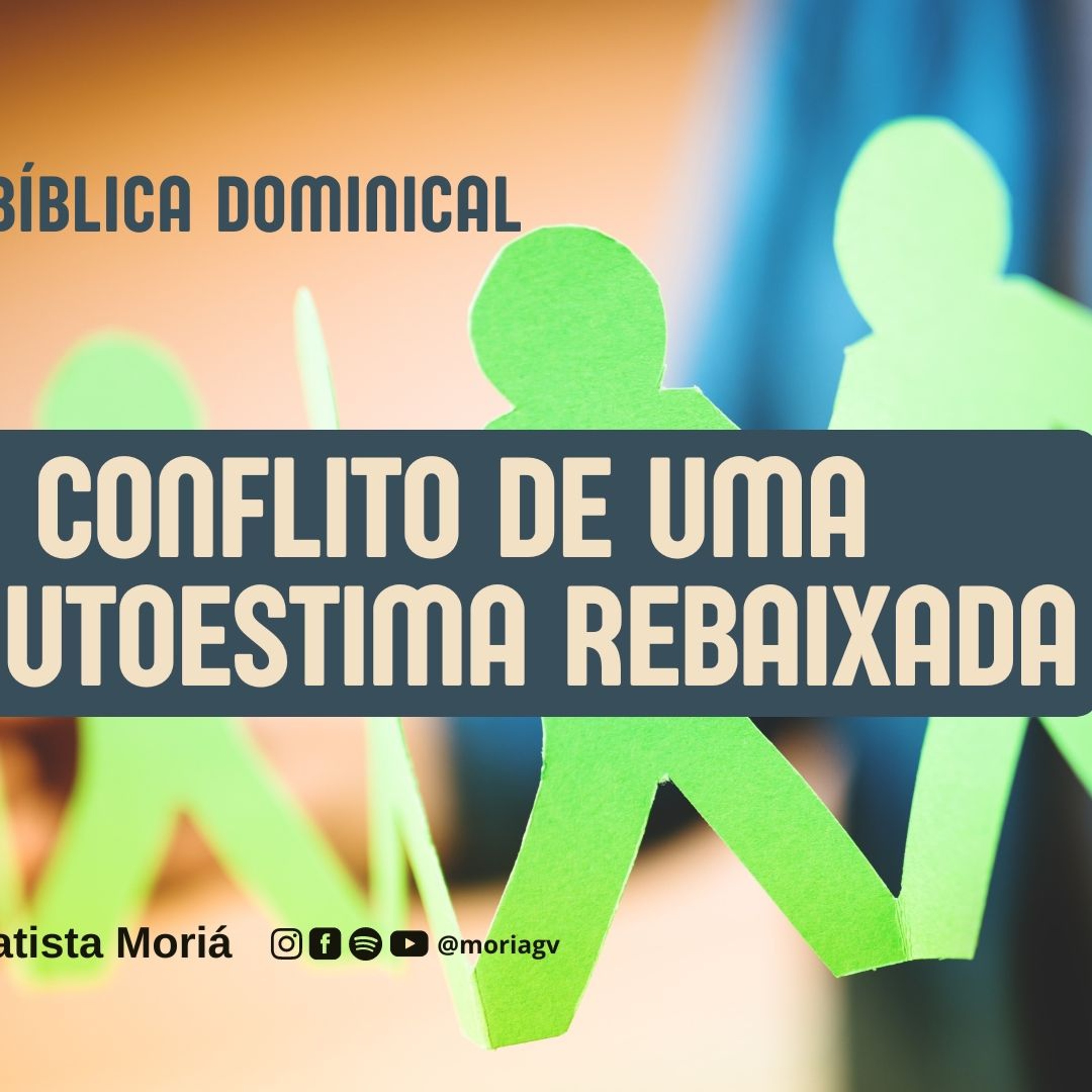 O conflito de uma autoestima rebaixada - Pr. Rimack Almeida - Escola Bíblica Dominical [25.08.2024] episode artwork
