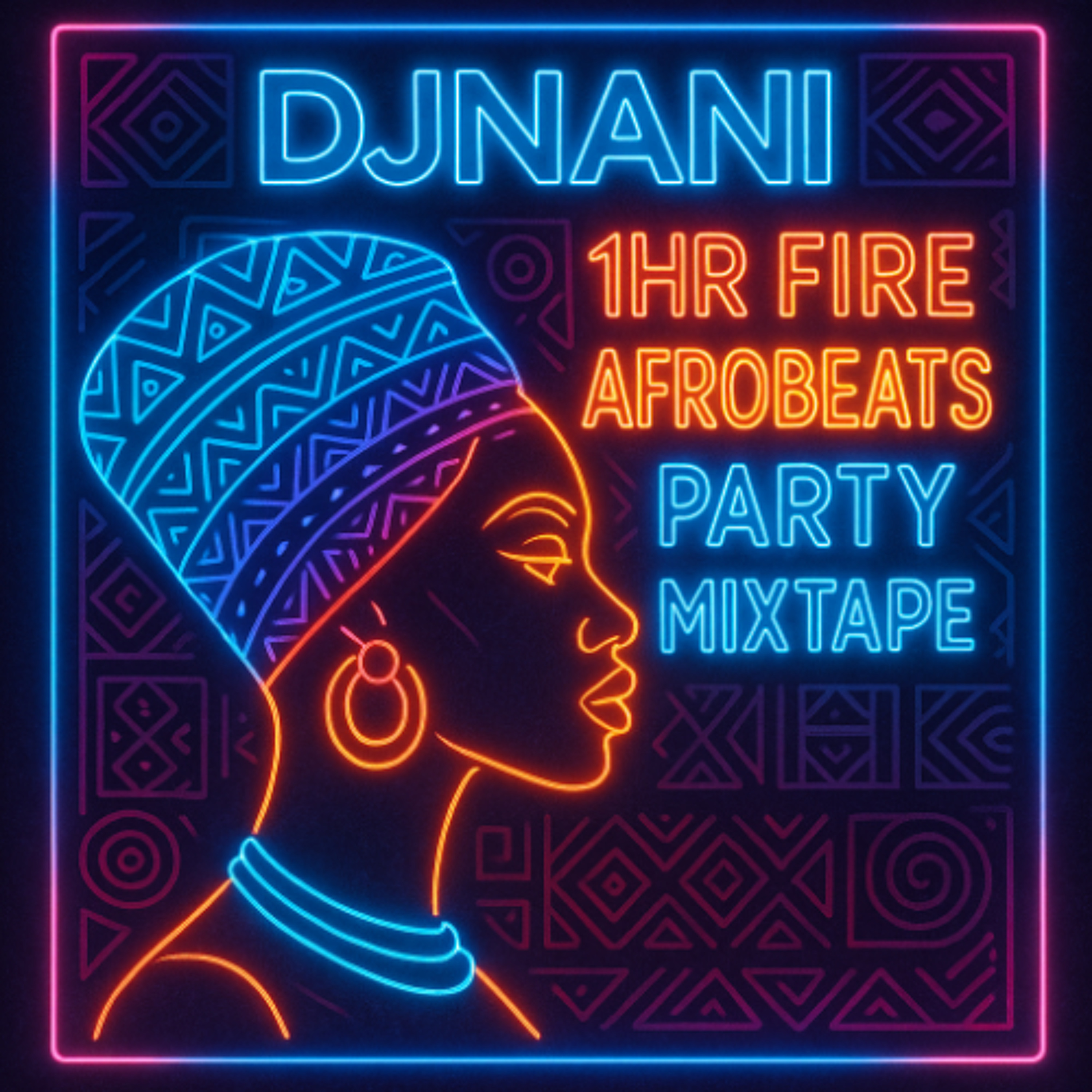 1hr straight fire afrobeats party mix episode artwork