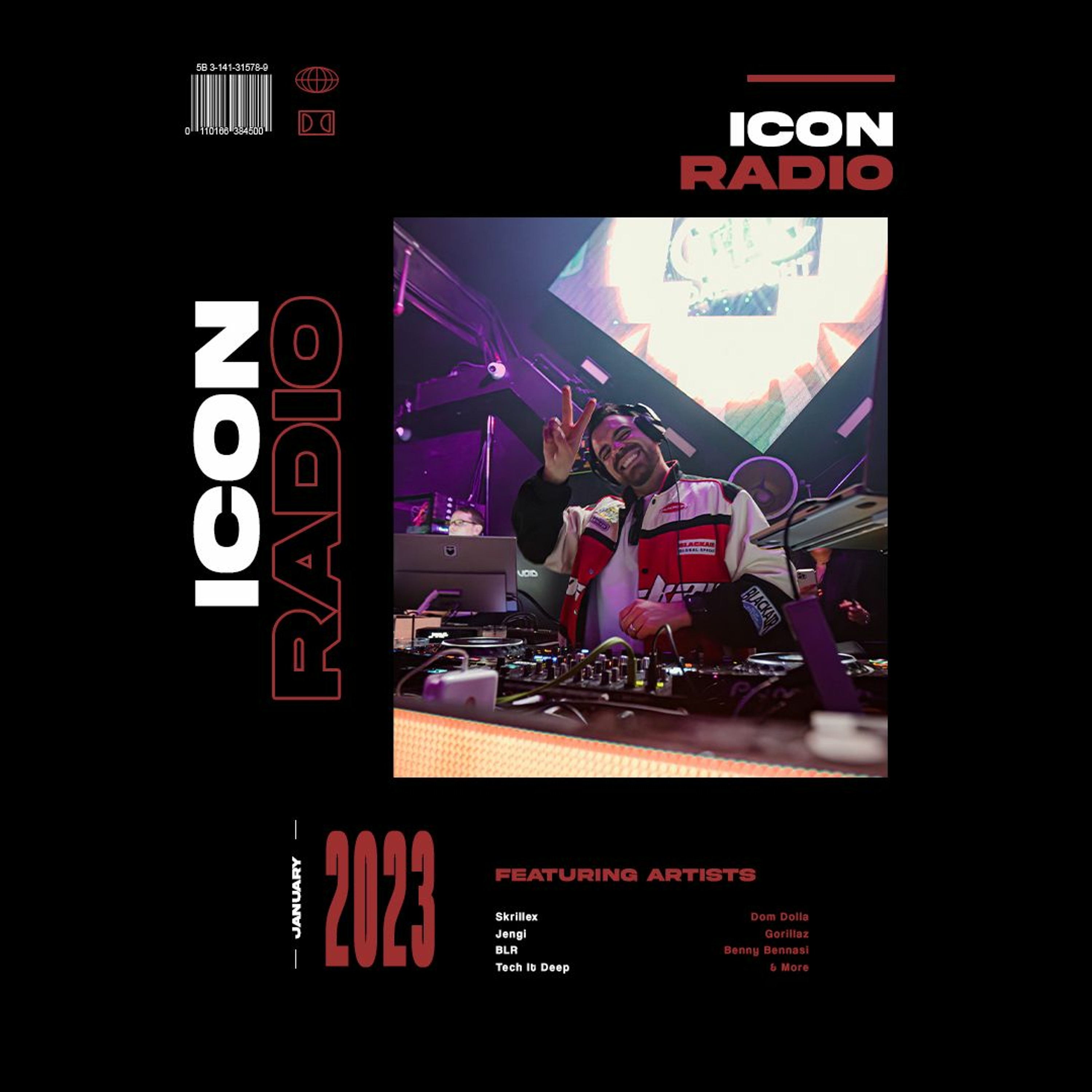 Icon Radio January 2023 | Skrillex, Fred Again... , TECH IT DEEP & More episode artwork