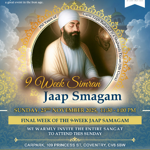 Bhai Arshdeep Singh Ludhiana - Final Week of the Akhand Simran Jaap 2025