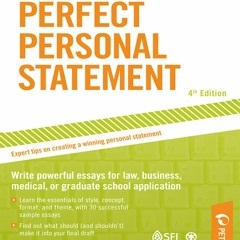 (PDF/DOWNLOAD) How to Write the Perfect Personal Statement (Peterson's Perfect Personal