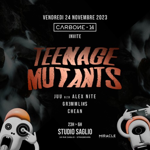 Set before TEENAGE MUTANTS @ Studio Saglio - 24/11/23
