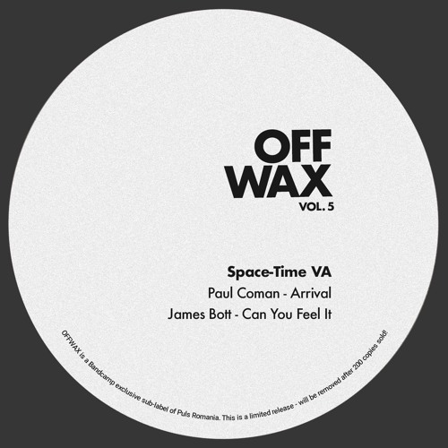 Premiere : James Bott - Can You Feel It [OFFWAX005]