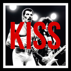 I Was Made For Loving You + Don't Stop Me Now-Kiss Ft Queen (sped up+reverb)