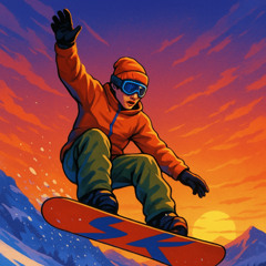 For a snowboarding game circa 2001