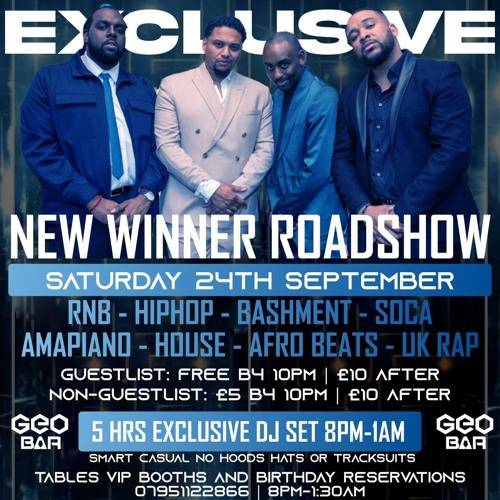 NWR EXCLUSIVE @ GEO BAR [Live Audio]